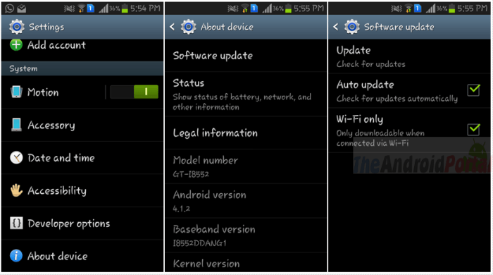 Cara upgrade versi android xiaomi