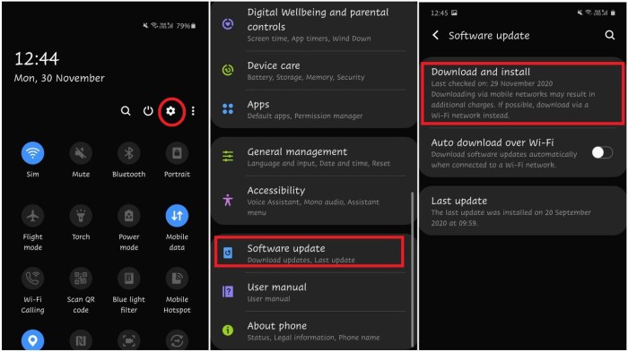 Cara upgrade versi android xiaomi