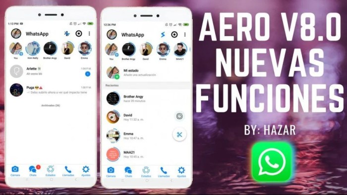 Cara mendownload whatsapp aero