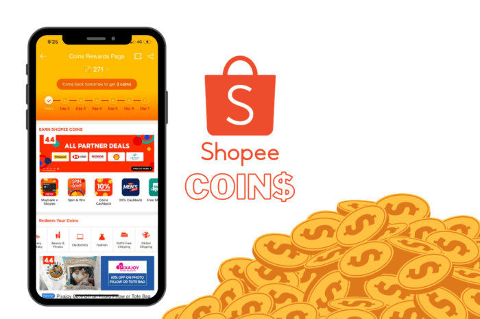 Cara kirim koin shopee