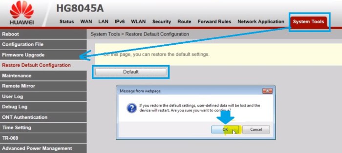 Huawei modem reset wifi modems fix