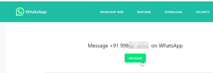 Cara menyebarkan nomor wa
