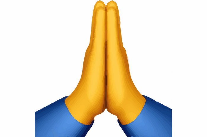 Cara buat emoji love tangan
