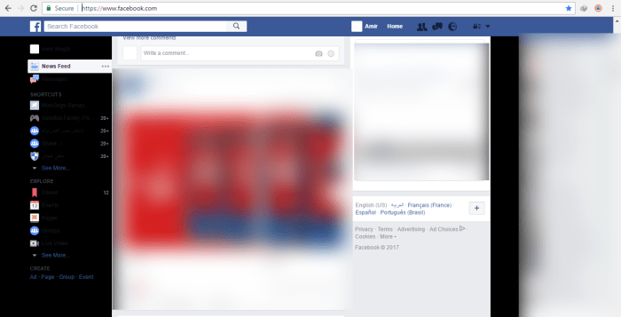 Cara mengganti background fb lite