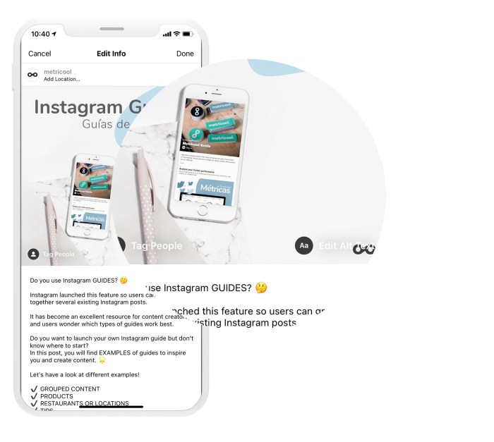 Cara mencoret tulisan di instagram
