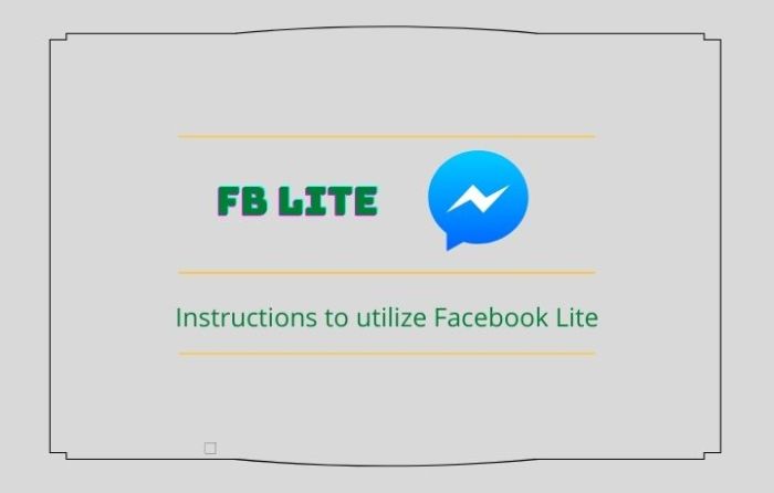 Cara menambah akun fb lite
