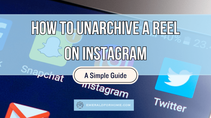 Cara membuka arsip reels instagram