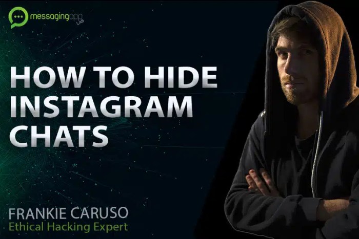 Cara hide dm instagram