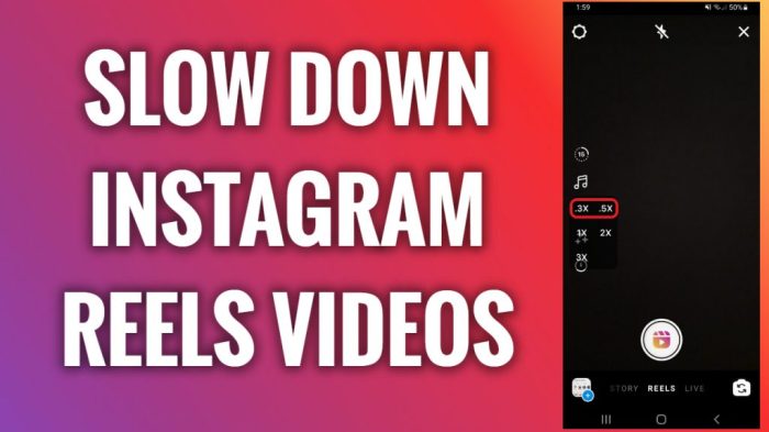 Cara memperlambat video di instagram