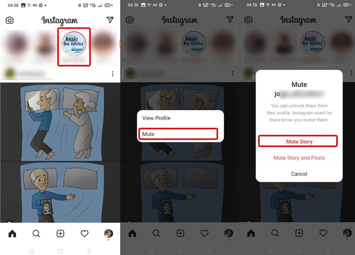 Cara mengetahui akun ig disenyapkan