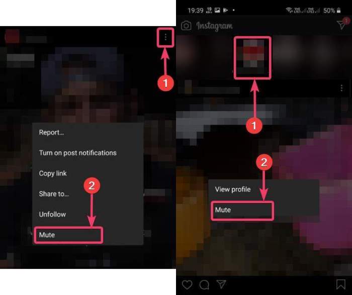 Cara berhenti senyapkan story ig
