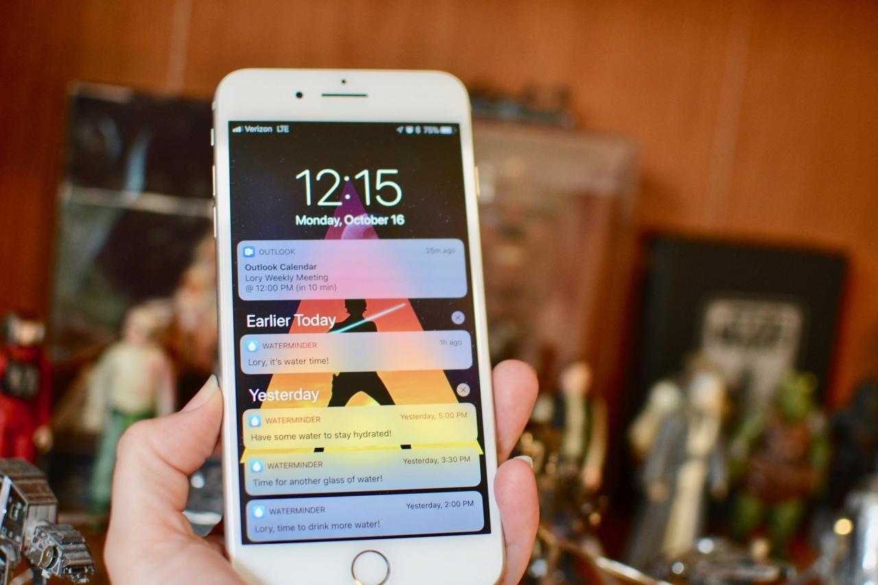 Cara custom notif wa iphone