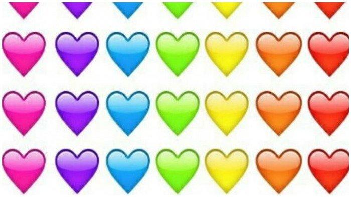 Cara membuat love dari emoticon