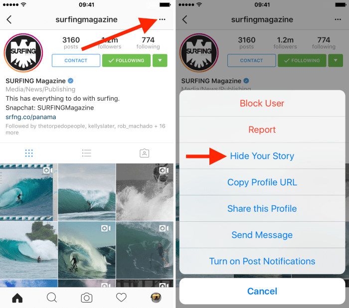 Cara menyembunyikan pesan di instagram