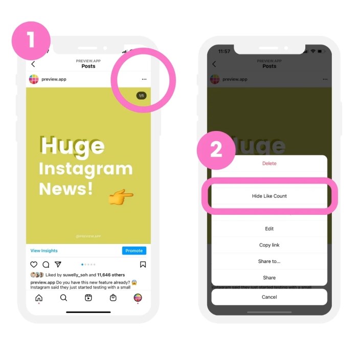 Cara menghilangkan senyap di ig