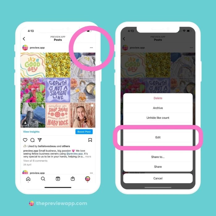 Cara menonaktifkan kategori di instagram