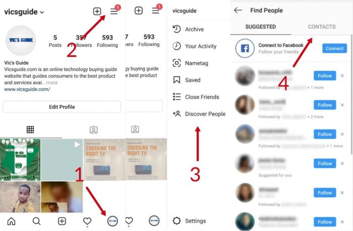 Cara mengetahui nomor ig seseorang