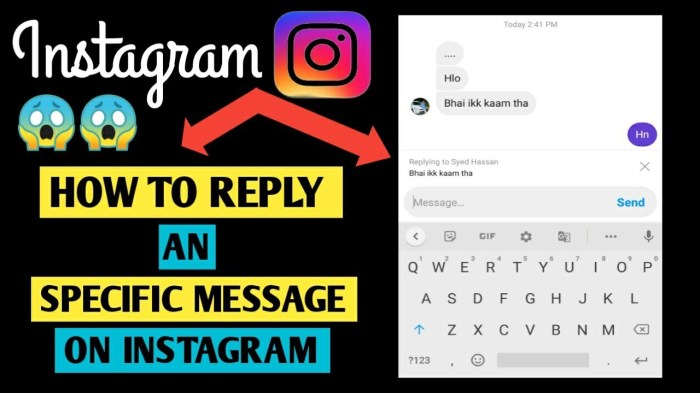 Cara balas chat ig