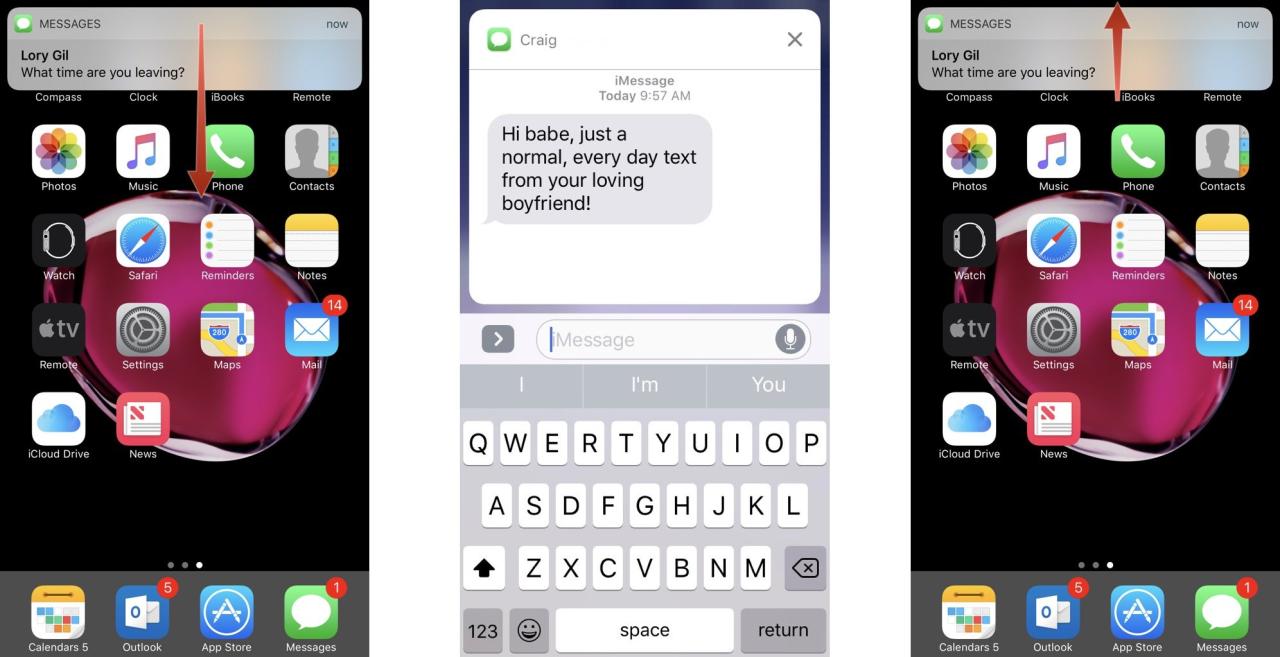 Cara custom notif wa iphone