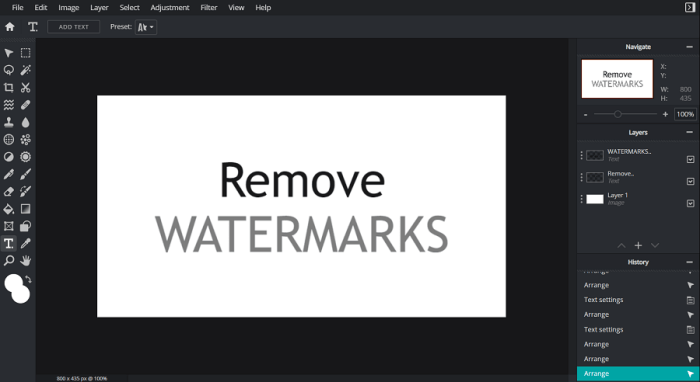 Cara hilangkan watermark ig