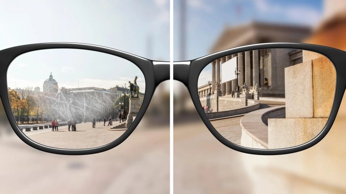 Lenses scratched eyeglass repair