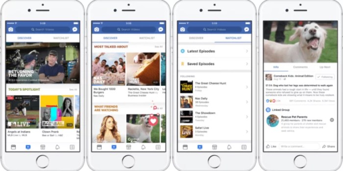 Cara membuat facebook watch