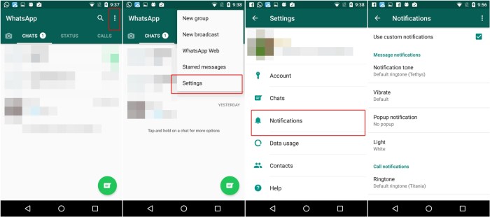 Cara menambahkan nada notifikasi wa