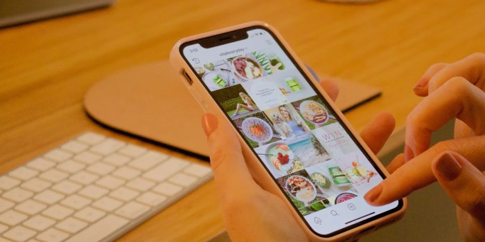 Cara scroll ig dengan cepat