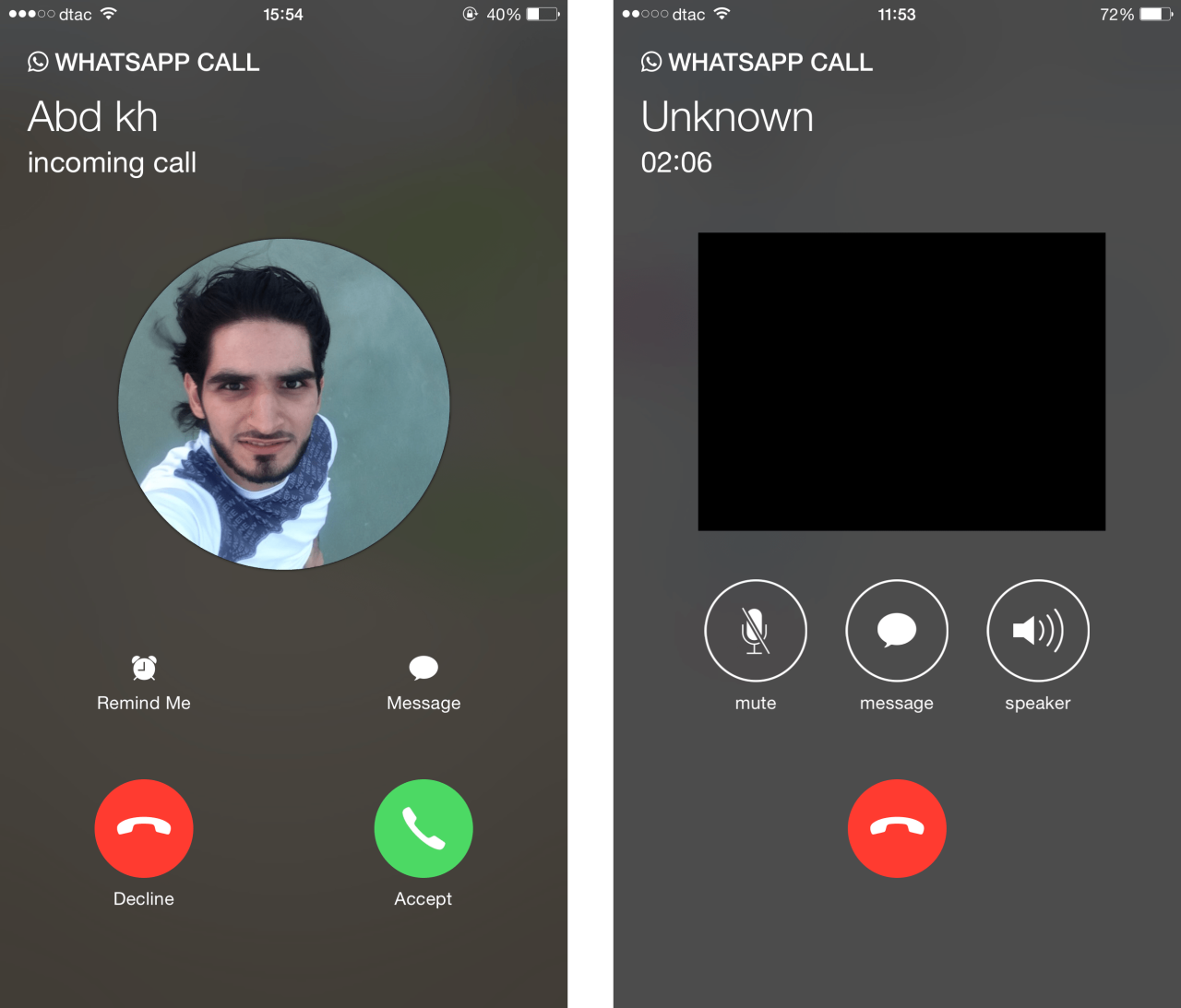 Cara melihat waktu telepon whatsapp