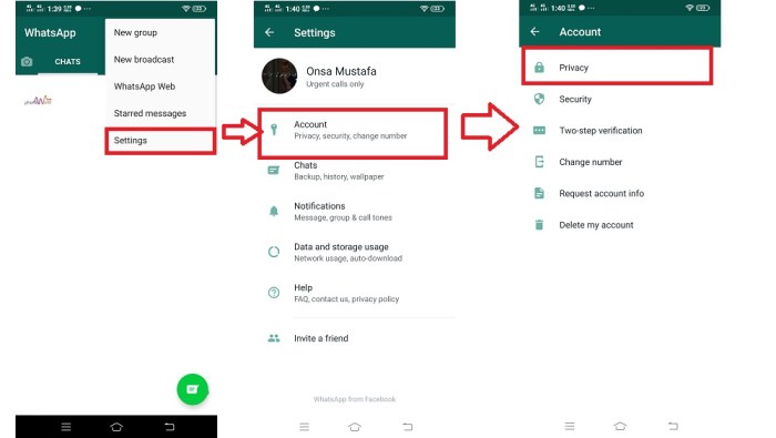Cara menghapus sidik jari whatsapp