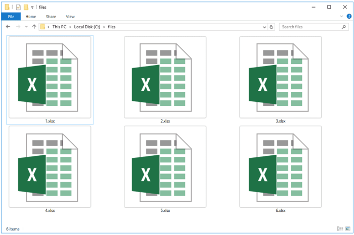 Cara buka file xlsx